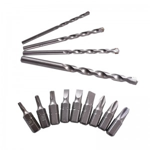 31PCS Drill Bit Set Woodworking Home Drilling Tools Twist Drill Bit Flat Drill