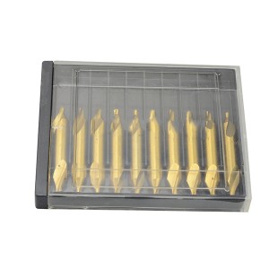 M35 HSS-Co(5%) Titanium-Coated Centre Drill Bits Type-A 1.5-5mm For Metal