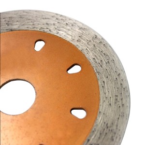 110mm Diamond Saw Blade Continous Rim Wet Use For Stone Cutting