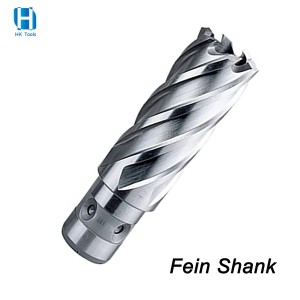 Factory HSS M2 M35 Annular Broach Cutter 35/55/75/100mm With Fein Shank For Metal Cutting