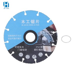 110/115/125mm Ultra-thin Woodworking Alloy Circular Saw Blade for Wood PVC Steel Rubber