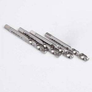 Machos de roscar de máquina HSS con flauta espiral para herramientas de roscado de contrafuerte