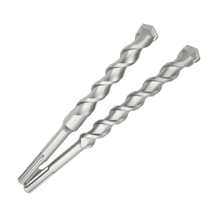 Penjualan panas SDS Max Rotary Hammer Drill Bit 2 Cutters Single Flute Carbide Tip untuk Batu Bata Beton